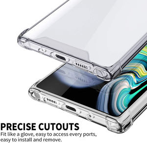 Para <span class=keywords><strong>Galaxy</strong></span> Note 20 Case Clear, a prueba de golpes Tpu Pc Crystal Clear Acrylic Bumper Case Cover para Samsung <span class=keywords><strong>Galaxy</strong></span> Note 20 Ultra - Product Image 5
