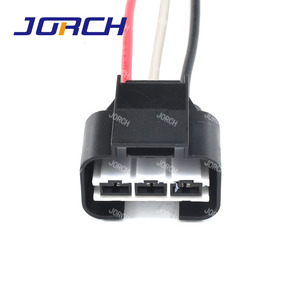 Conector à prova d'água com 3 pinos, conector tipo amp para isca transversal ao radiador, conector de fio automático 1743271-2 - Product Image 3
