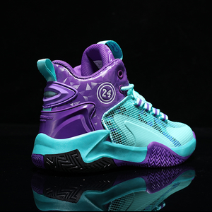 Chaussures de <span class=keywords><strong>basket</strong></span>-ball en maille respirante pour enfants, baskets d'entraînement pour garçons, vente en gros, nouvelle collection 2022 - Product Image 4