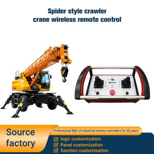 Système de télécommande de grue entièrement automatique avec 2 joysticks, protection IP65, portée de 225 m, étanche - Product Image 5