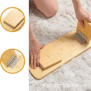 Cross-border wooden yoga stool, fitness and body shaping <b>bench</b>, home <b>folding</b> meditation stool, multi-functional portable - Product Image 2
