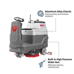 Autolaveuse autoportée anti-corrosion CleanHorse ARES700 résistante au sel pour entrepôts côtiers - Product Image 6