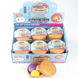 Caja Sorpresa de Juguetes Blandos con Forma de Mini Panecillo al Vapor, Gigante, de Dibujos Animados, Realista, de Compresión Lenta, para Aliviar el Estrés en la Oficina, Juguetes Antiestrés - Product Image 4