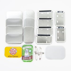 Venda quente Preço de Fábrica Retângulo 1-3/4X2-3/4 "Tamanho Americano Manual Botão Emblema Fazendo Máquina <span class=keywords><strong>Button</strong></span> Maker - Product Image 5