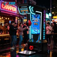 Machine d'arcade de boxe, machine de jeu d'arcade sportive, gameplay compétitif à fort taux de réplay pour centre de divertissement
