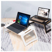 Table support pour ordinateur portable, bureau pliable en bambou, pour lit, offre spéciale
