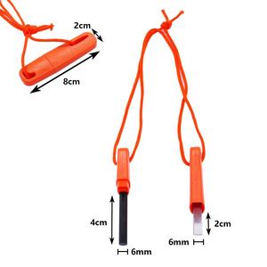 Outil de démarrage de feu en aluminium, matériel de survie ultime, contours et mèches en aluminium de magnésium, pour le Camping et la randonnée - Product Image 2