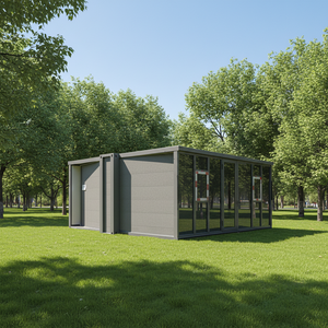 Maison préfabriquée en conteneur extensible portable de 20 pieds, adaptée aux zones résidentielles et aux logements mobiles en plein air - Product Image 2