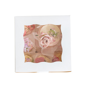 5 <span class=keywords><strong>cupcake</strong></span> mini bánh hộp bán buôn buổi chiều trà bánh Đóng gói hộp bất ngờ sinh nhật Nhựa <span class=keywords><strong>cupcake</strong></span> Bánh hộp với cửa sổ - Product Image 5
