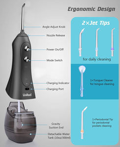 <span class=keywords><strong>Irrigador</strong></span> Bucal Unifeel de Baja Presión 350ml V29 Hail Care V400 Plus, <span class=keywords><strong>Irrigador</strong></span> Dental Ipx6, Hilo Dental de Agua Mospro, Precio en Pakistán - Product Image 5
