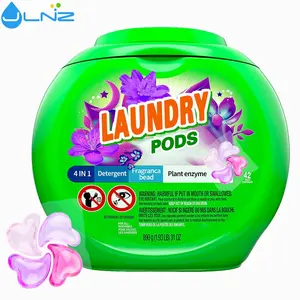 Wholesale Detergent Pods Laundry Beads Cloth Washing Detergent Pods Liquid Oem Private Label Powder Laundry Capsules Pods