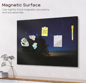 Bảng tin lanh lanh gỗ treo văn phòng trường nhà Kid trang trí nội thất Giáng sinh nhà vườn đồ trang trí valtinsu kính hoa - Product Image 4