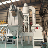 Ensemble complet d'équipements de fabrication de poudre, moulin ultrafin ZSM pour le broyage et le traitement du carbonate de calcium