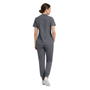 Conjunto de Pantalones Jogger Médicos con Cuello Redondo, Uniforme de Enfermería Elástico Unisex, Transpirable y Suave <span class=keywords><strong>para</strong></span> Uso Hospitalario en Verano 46002 - Product Image 2