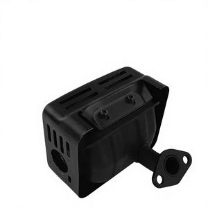 Piezas para Mini Cultivadora 168F 170F GX160 GX200, Tubo de Escape, Silenciador, Motor de Gasolina, Bomba de Agua con Funciones de Reducción de Ruido - Product Image 2