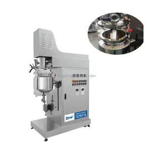 Homogeneização personalizada do vácuo 30/50/100L ZJR mini máquina do emulsivo do misturador para a indústria