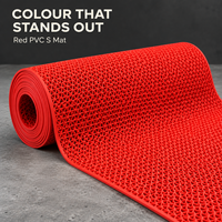 Tapis de sol en PVC HM à carreaux, en peluche, 6 mm, antidérapant, pour l'extérieur, tapis d'entrée, tailles et emballages personnalisés, fabrication OEM, camping-car