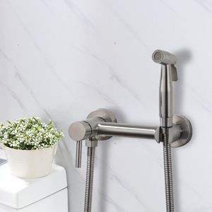 Handheld Premium Stainless Steel <strong>Bidet</strong> Sprayer Set High Pressure Jet Sprayer for Bathroom Muslim Shower Toilet Upgraded <strong>Bidets</strong> - Product Image 3