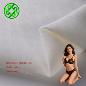 Chất lượng cao thoáng khí đồng bằng <span class=keywords><strong>taffeta</strong></span> vải 88% <span class=keywords><strong>polyester</strong></span> 12% spandex 400gsm giá tốt cho cô gái - Product Image 1