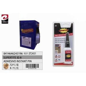 Colla istantanea Pin 20g ad alta adesione per metallo, plastica e legno - Product Image 1