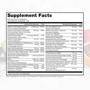 Now Compléments Multivitamine méthylée pour Adultes Femmes Hommes Multi-Capsules Fer B Complexe Zinc Ginkgo Améliorer le système immunitaire - Product Image 2