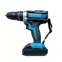 Kit sans fil 21V, moteur à balais, vitesse variable, embrayage 25+3 positions, couple 28N.M, mandrin 10mm, 2 batteries Li-Ion, OEM, bricolage, usage domestique