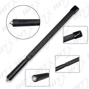 Antena HHTX VHF UHF Antena plegable CS táctica de doble banda-<span class=keywords><strong>Baofeng</strong></span> <span class=keywords><strong>UV9R</strong></span> Walkie Talkie Antena 30 cm - Product Image 1