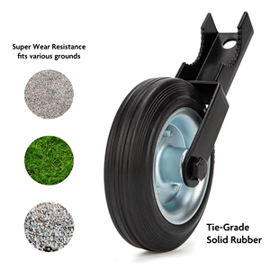 भारी ड्यूटी स्प्रिंग लोडेड गेट कैस्टर किट एडजस्टेबल स्लाइडिंग गेट रोलर और बैर्न डोर हार्डवेयर के लिए - Product Image 4