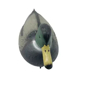 Penjualan laris plastik pemikat kepala hijau buangan realistis kualitas tinggi umpan bebek untuk dijual