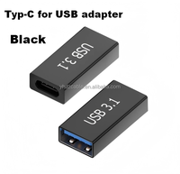 USB3.1/3.0 Typ-C-Buchse auf Mobile-Buchse USB-C-Hub-Adapter 10 Gbit/s Datenübertragung DC-Ausgang Brandneu