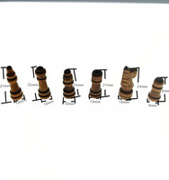 Pièces d'échecs personnalisées Pièces d'échecs en bois de 1 pouce Pièces de pion en bois