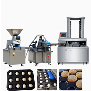 Línea de Producción de Panecillos Totalmente Automática (Divisora / Redondeadora / Moldeadora / Colocadora en Bandejas) – Uso en Panaderías y Fábricas - Product Image 5