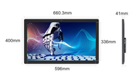 Nuevo Monitor de Pantalla Táctil Capacitiva de 27 Pulgadas Full HD |   Sistema de Pantalla para Kiosco Comercial con Android/Linux de Cuatro/Ocho Núcleos