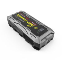 Arrancador de Coches Multifunción, Impermeable, con Carga Rápida PD66W, Batería de Emergencia, Arrancador de Baterías, Banco de Energía, Luz LED 3 en 1
