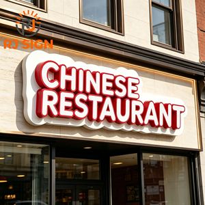 Letrero Luminoso LED Personalizado para Negocios, Letrero Comercial con Letras LED 3D, Logotipo de Restaurante, Letrero de <span class=keywords><strong>Pizza</strong></span> para Publicidad Exterior - Product Image 3