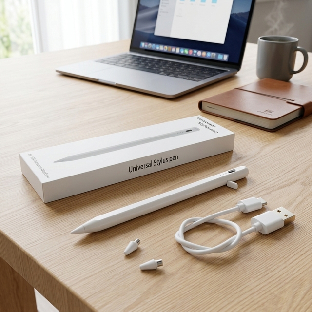 Wholesale Metal Universal Stylus Pen Replaceable Nib USB-C Rechargeable for iPad Android Tablet Phone, Capacitive Drawing