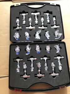 범용 디지털 압력 게이지 테스트 키트 측정 기기 유압 압력 테스트 도구 - Product Image 6