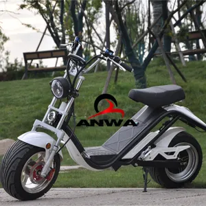 Электрический скутер citycoco с толстыми шинами 2000 Вт с CE для оптовой продажи