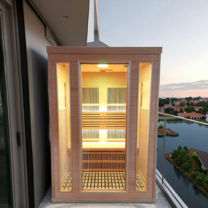 Miễn Phí Vận Chuyển Hàng Hóa Đại Dương Sang Trọng 2-3 Người Lai Ngoài Trời Quang Phổ Đầy Đủ Hồng Ngoại Phòng Tắm Hơi - Product Image 2