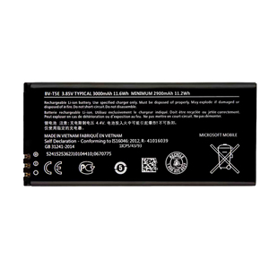 Batterie de téléphone portable 4,4 V 3000 mAh BV-T5E pour Nok Lumia <span class=keywords><strong>950</strong></span> RM-1106 RM-1104 RM-110, polymère de lithium en stock - Product Image 1