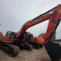 Excavatrice d'occasion Doosan DX300LC-9C 100% prête à l'emploi, système hydraulique authentique sans fuite, pour travaux d'ingénierie urbaine et de carrière