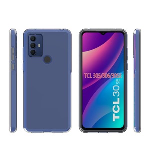 Funda transparente de TPU suave para teléfono móvil, ultrafina, para <span class=keywords><strong>TCL</strong></span> 305/<span class=keywords><strong>TCL</strong></span> 306/<span class=keywords><strong>TCL</strong></span> <span class=keywords><strong>30SE</strong></span> - Product Image 3