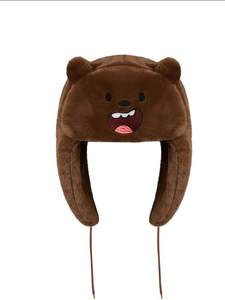 Chapeau en peluche épais pour l'automne et l'hiver, pour hommes et femmes, mignon, chaud, protège-oreilles, chapeau en peluche tendance - Product Image 6