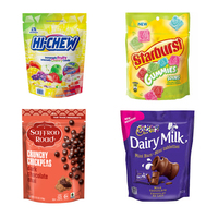 Machine d'emballage automatique de barre de chocolat par sac préfabriqué barre chocolatée doypack machine d'emballage de chocolat par sachet debout