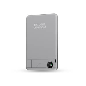 Batería de Polímero de Litio con Logotipo OEM, 10000 mAh, Carga Rápida de 15 W, Pantalla Digital, Magnética, para Uso en Exteriores, Banco de Energía LF15B - Product Image 4