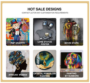 Nordique décor à la maison bleu Beige <span class=keywords><strong>toile</strong></span> impression affiche Vintage grand mur Art carte du monde peinture - Product Image 5