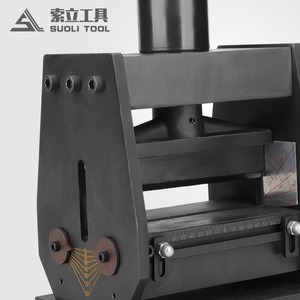Máquina dobladora hidráulica manual Suoli Tool CB-200B para barras de cobre con limitador de escala, de acero aleado - Product Image 1