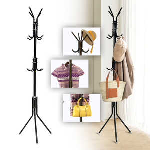 Livingroom Hall <strong>Corner</strong> Entryway Freestanding Tree Hanging Clothes Bag Hat Jacket Umbrella <strong>Coat</strong> Rack Metal <strong>Coat</strong> Hanger <strong>Stand</strong> - Product Image 3