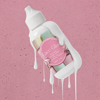Colle adhésive pour perruque en dentelle blanche, personnalisable avec votre propre logo, forte tenue, résistante à la transpiration, excellente résistance à l'eau, séchage rapide, longue durée