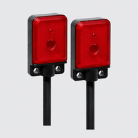 Sensor Fotoelektrik TZ-FT11 Ultra Tipis Tipe Through-beam Jarak Deteksi 1M Saklar Optik Miniatur NPN/PNP 10-30VDC LED Merah 650nm